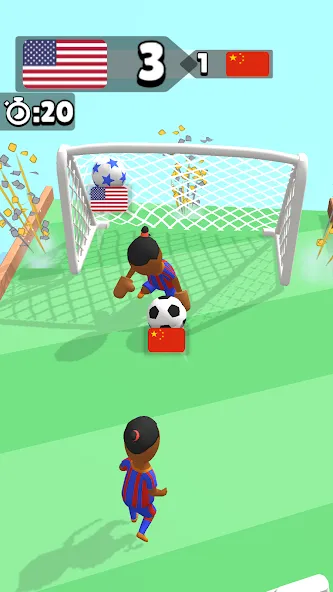 Soccer Dash [MOD: безлимитные монеты и энергия] — Скачать бесплатно (APK) — скриншот 3