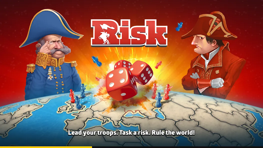 Скачать RISK: Global Domination [MOD: безлимитные деньги и карты открыты] на телефон — скриншот 1