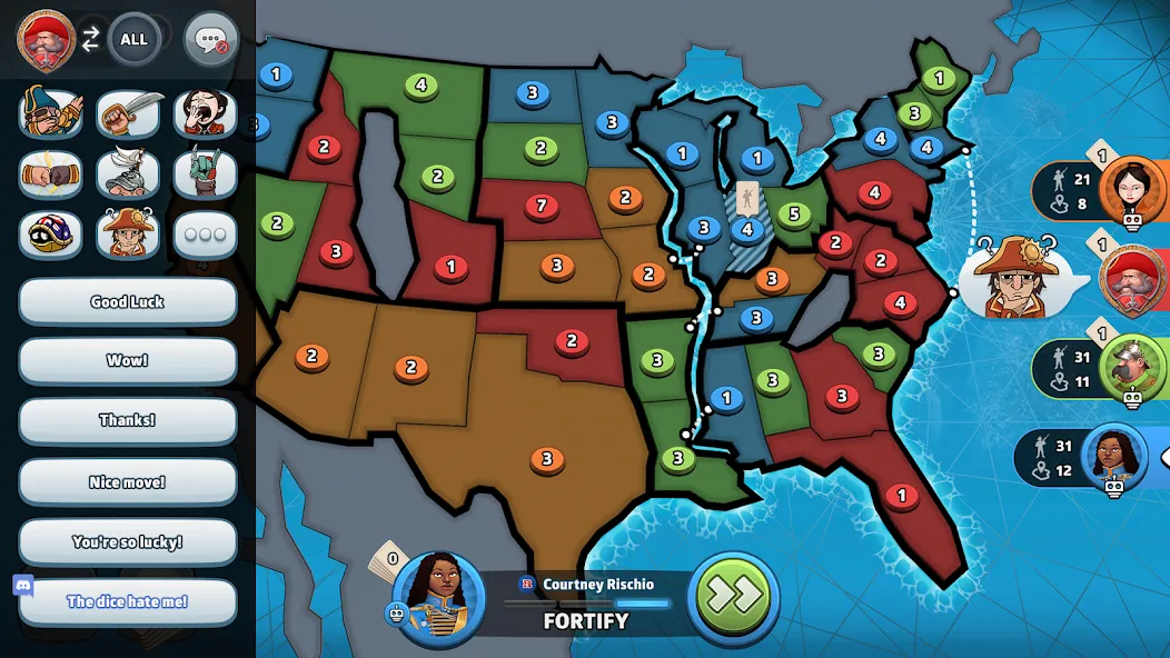 Скачать RISK: Global Domination [MOD: безлимитные деньги и карты открыты] на телефон — скриншот 3