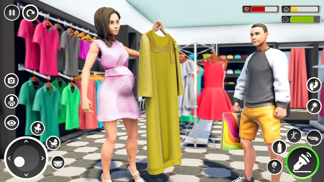 Pregnant Mom Simulator Games [MOD: безлимитные деньги и все уровни открыты] (Бесплатно / APK) — скриншот 5