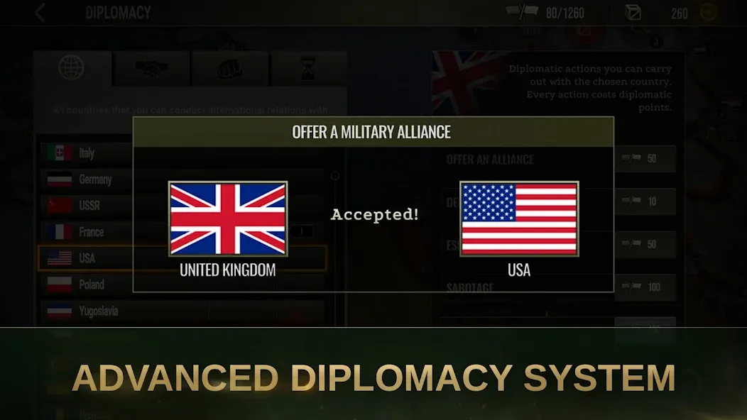 Скачать Strategy&Tactics 2: WWII [MOD: безлимитные ресурсы и открыты все кампании] — скриншот 4