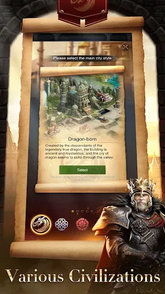 Скачать Clash of Kings [MOD: безлимитные ресурсы и ускоренное строительство] — скриншот 2