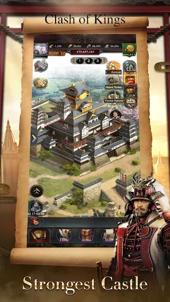 Скачать Clash of Kings [MOD: безлимитные ресурсы и ускоренное строительство] — скриншот 3