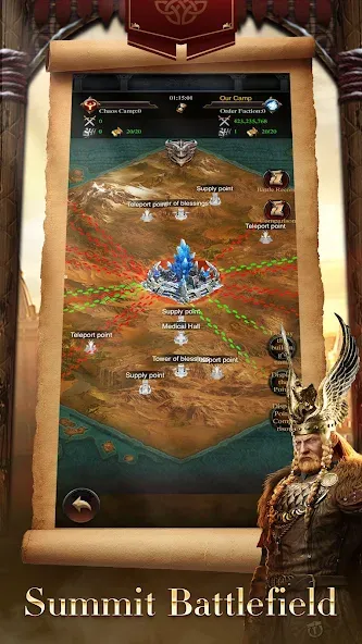 Скачать Clash of Kings [MOD: безлимитные ресурсы и ускоренное строительство] — скриншот 4