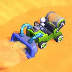 Взломанная Sand Miner: Idle Mining Game [MOD: безлимитные деньги и ресурсы] на Андроид