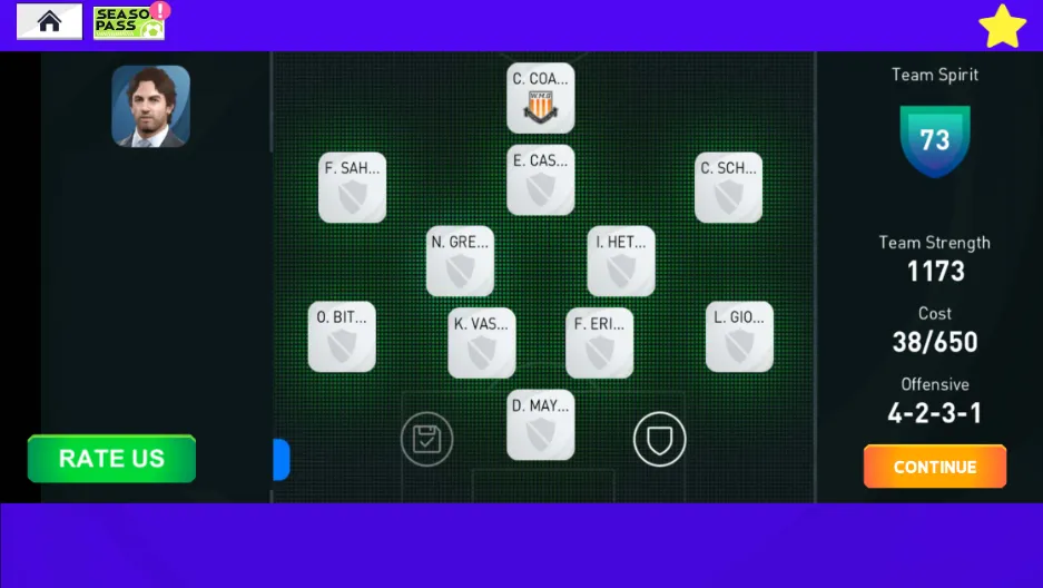 Скачать PESfOOTBALL MOBILE 2023 [MOD: улучшенная графика и новые команды] — скриншот 3