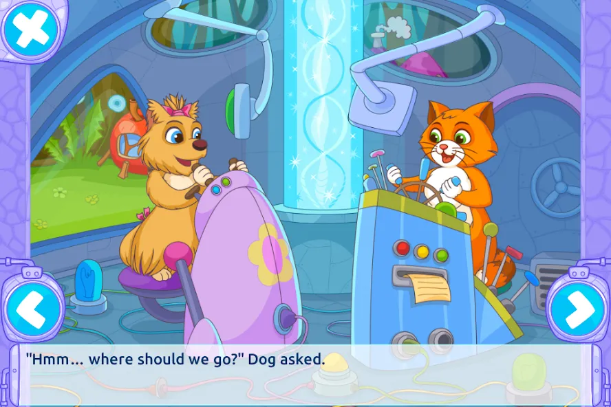 Cat & Dog Story Adventure Game [MOD: безлимитные деньги и открыты все уровни] (Бесплатно / APK) — скриншот 1