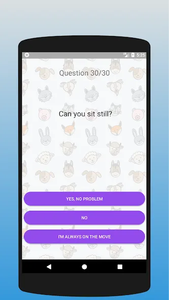 Скачать взлом What animal are you? Test [MOD: все животные разблокированы] — скриншот 2