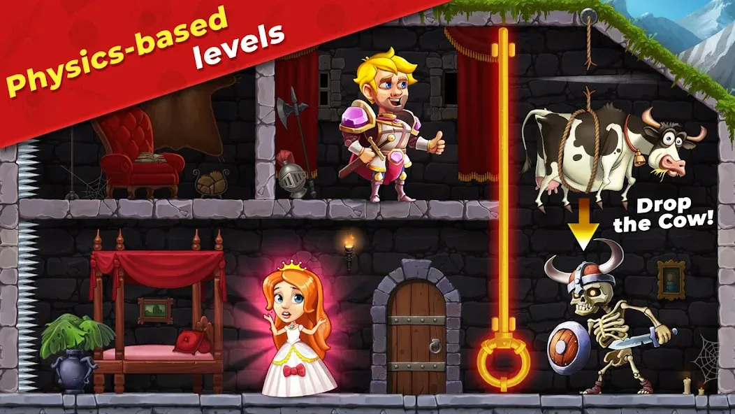 Скачать Mr. Knight: Pin Puzzles [MOD: безлимитные подсказки и монеты] — скриншот 5