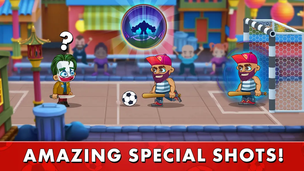 Street Soccer：Ultimate Fight [MOD: безлимитные деньги и всё открыто] (Бесплатно / APK) — скриншот 2