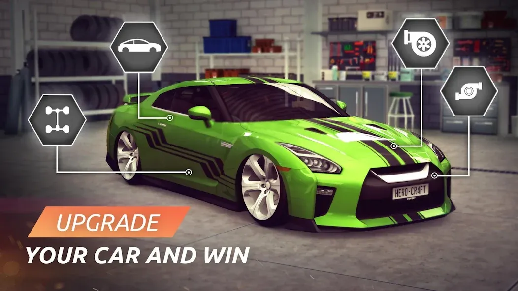 Скачать SRGT－Racing & Car Driving Game [MOD: безлимитные деньги и топливо] — скриншот 2