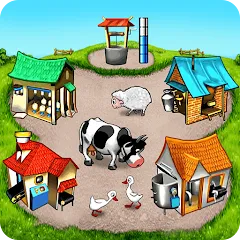 Farm Frenzy：Legendary Classics [MOD: безлимитные монеты и открыты все уровни] (Бесплатно / APK)