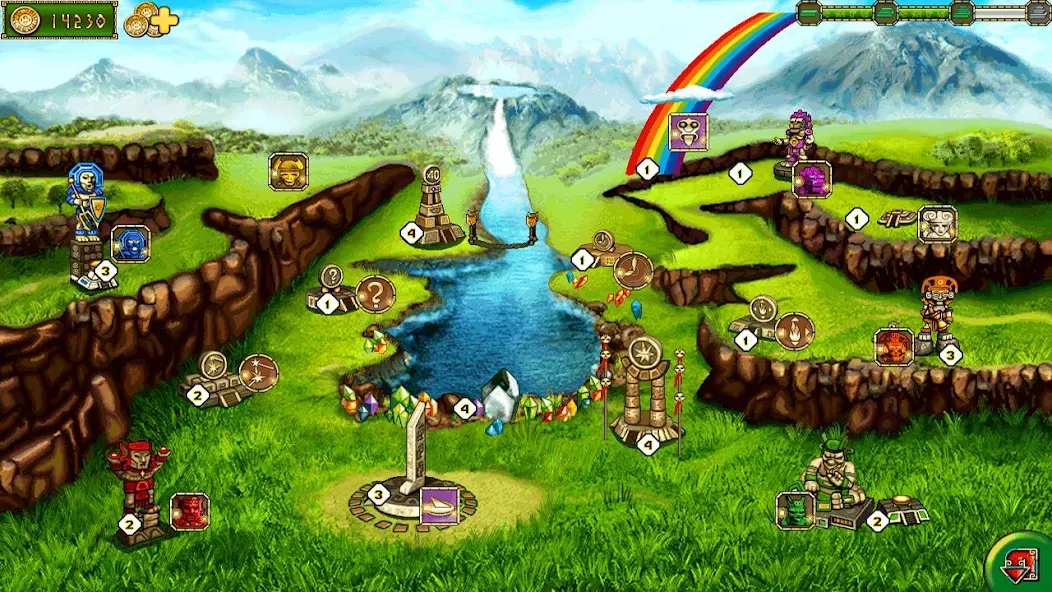 Treasure of Montezuma－wonder 3 [MOD: безлимитные монеты и все уровни] на Андроид — скриншот 2