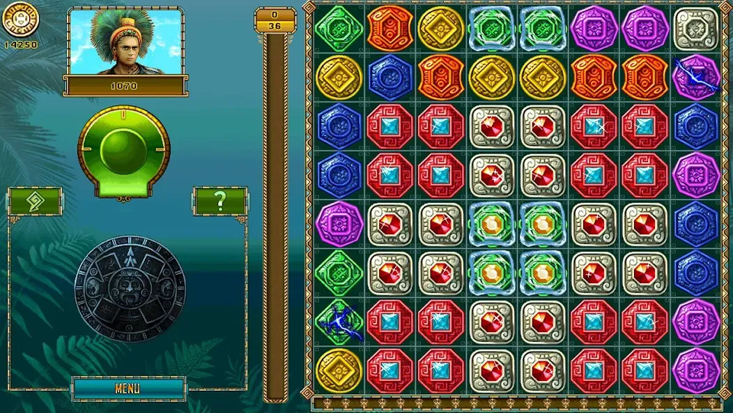Treasure of Montezuma－wonder 3 [MOD: безлимитные монеты и все уровни] на Андроид — скриншот 3