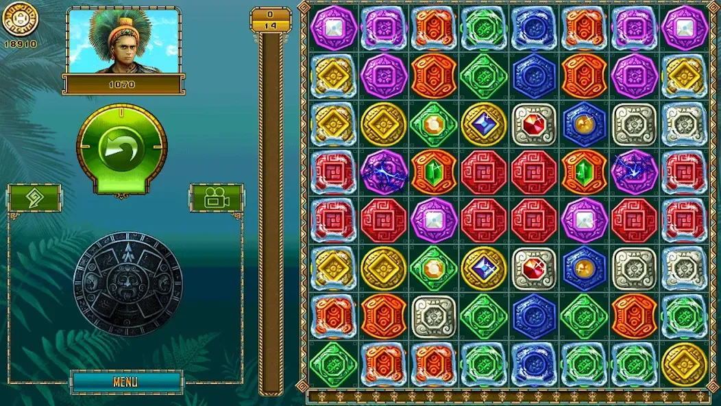 Treasure of Montezuma－wonder 3 [MOD: безлимитные монеты и все уровни] на Андроид — скриншот 5