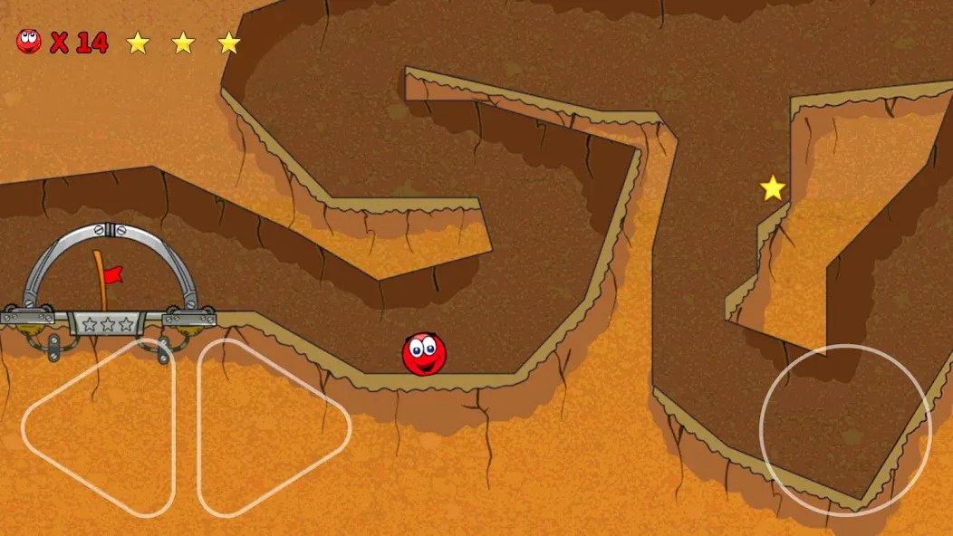 Red Ball 3: Jump for Love! Bou [MOD: безлимитные жизни и открыты все уровни] на Андроид — скриншот 3
