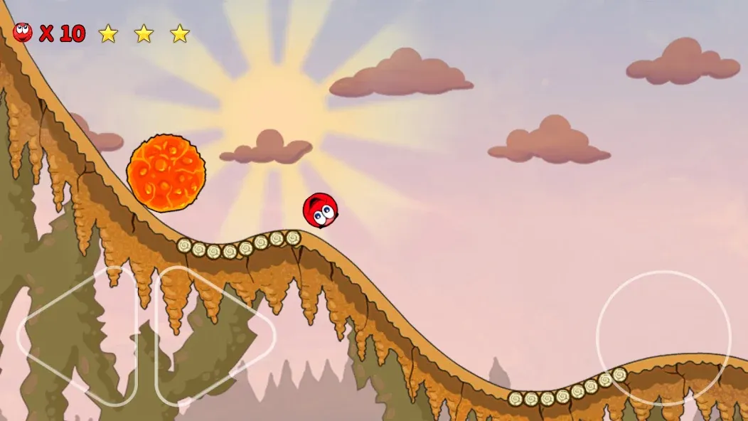 Red Ball 3: Jump for Love! Bou [MOD: безлимитные жизни и открыты все уровни] на Андроид — скриншот 5