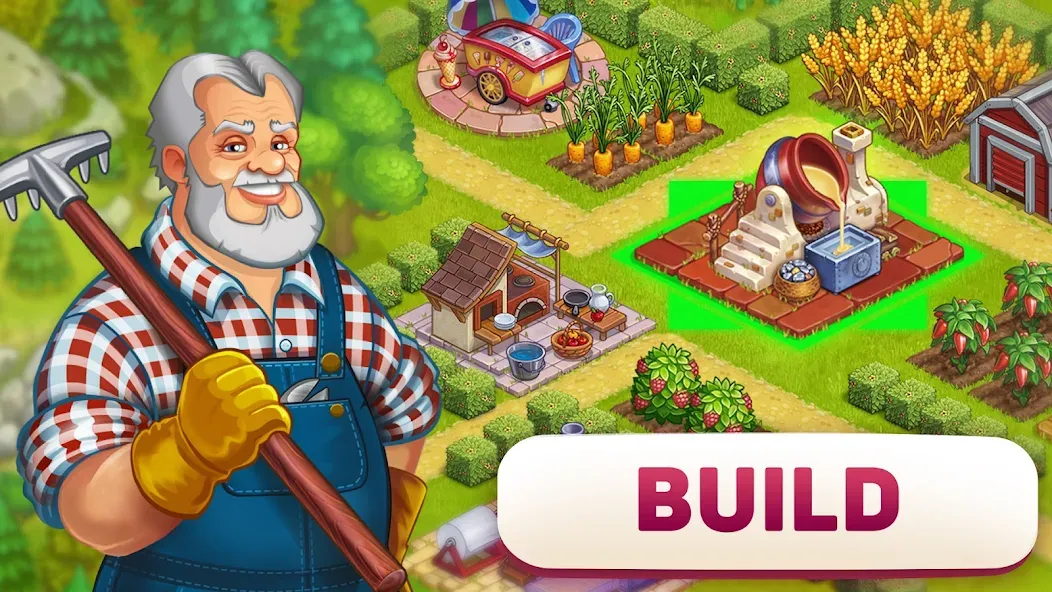 Superfarmers: Superhero Farm [MOD: безлимитные монеты и ускоренное развитие] — Скачать бесплатно (APK) — скриншот 3