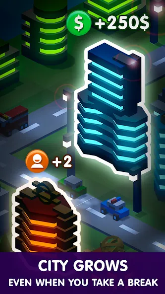 Tap Tap: Idle City Builder Sim [MOD: безлимитные деньги и ресурсы] последняя версия — скриншот 3