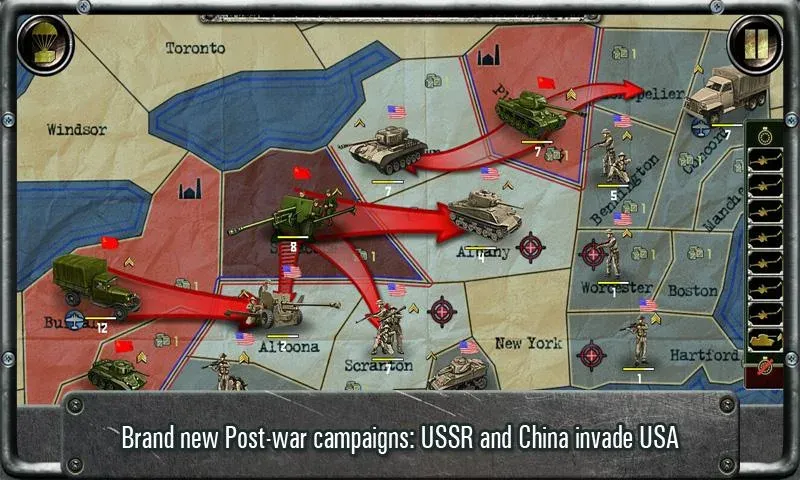 Strategy & Tactics－USSR vs USA [MOD: безлимитные деньги и открыты все уровни] на Андроид — скриншот 2
