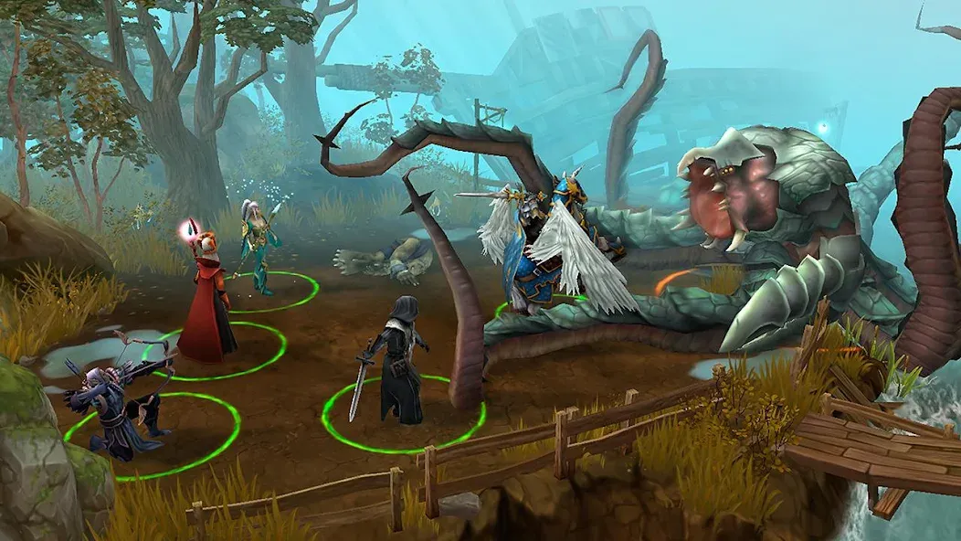 Heroes of Discord: Offline RPG [MOD: безлимитные ресурсы и усиленные герои] (Бесплатно / APK) — скриншот 2