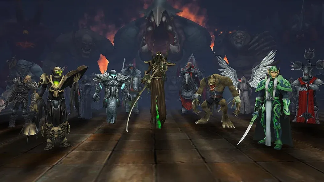 Heroes of Discord: Offline RPG [MOD: безлимитные ресурсы и усиленные герои] (Бесплатно / APK) — скриншот 5
