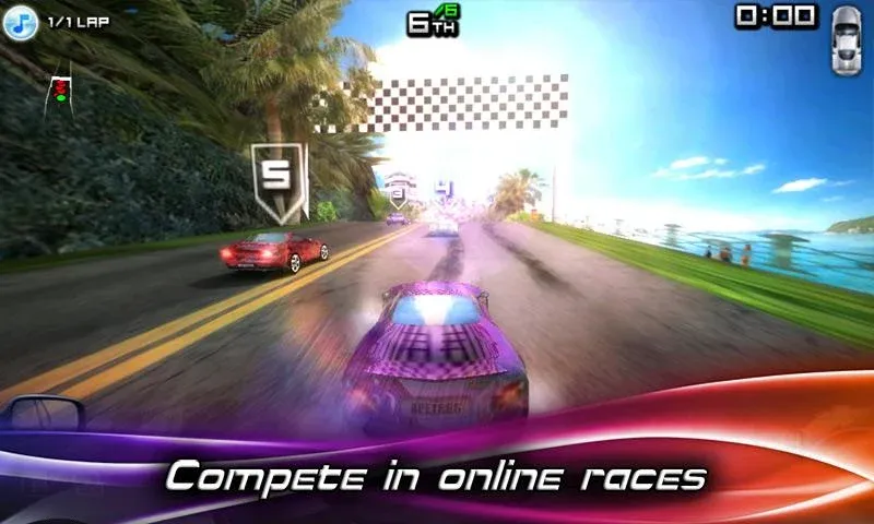 Race Illegal: High Speed 3D [MOD: безлимитные деньги и все машины] — Скачать бесплатно (APK) — скриншот 1