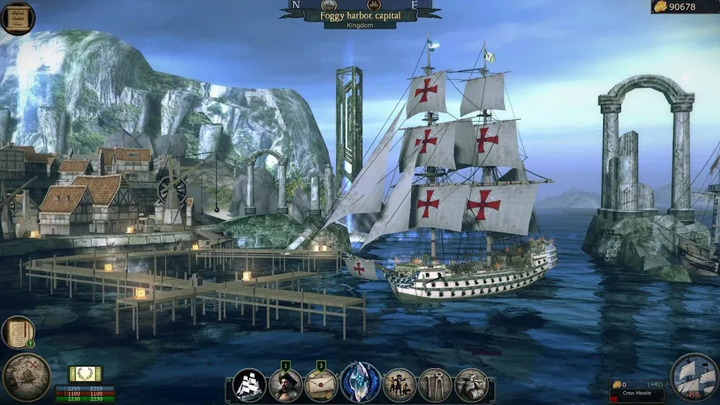 Скачать Pirates Flag－Open-world RPG [MOD: безлимитные деньги и ресурсы] на телефон — скриншот 4