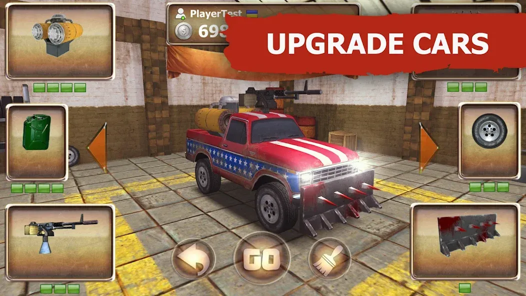 Zombie Derby [MOD: безлимитные деньги и топливо] — Скачать бесплатно (APK) — скриншот 2