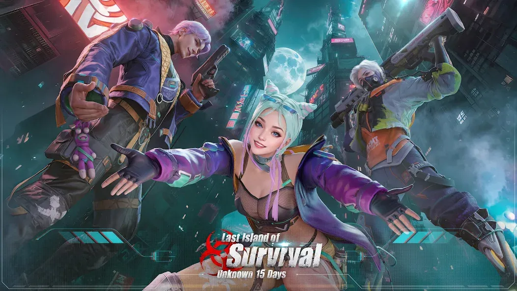Скачать Last Island of Survival [MOD: безлимитные ресурсы и быстрая прокачка] — скриншот 1