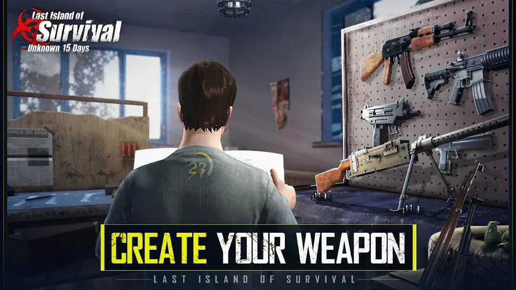 Скачать Last Island of Survival [MOD: безлимитные ресурсы и быстрая прокачка] — скриншот 5