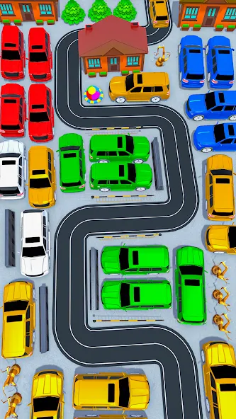 Взломанная Traffic Jam Puzzle Games 3D [MOD: без рекламы и много денег] на Андроид — скриншот 3