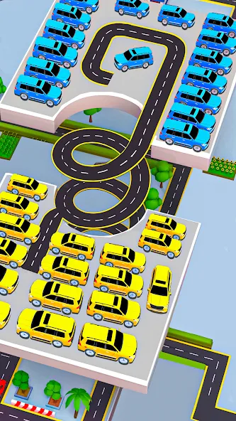 Взломанная Traffic Jam Puzzle Games 3D [MOD: без рекламы и много денег] на Андроид — скриншот 4