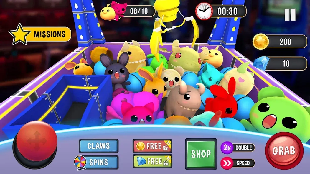 Claw Machine Games Crane Game [MOD: безлимитные призы и легкие выигрыши] последняя версия — скриншот 1