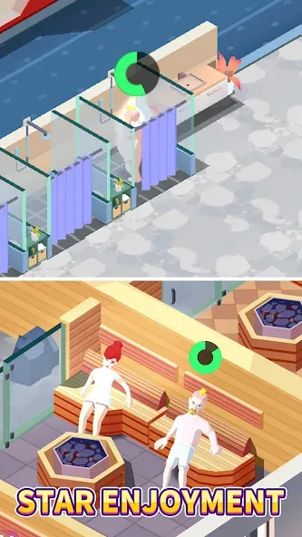 Fitness Club Tycoon [MOD: безлимитные деньги и энергия] (Бесплатно / APK) — скриншот 4