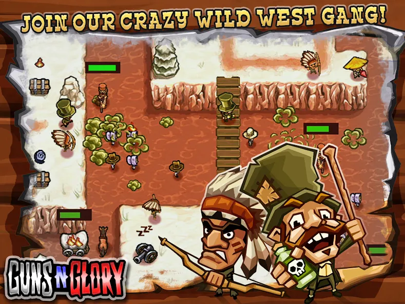 Guns'n'Glory [MOD: безлимитные деньги и боеприпасы] — Скачать бесплатно (APK) — скриншот 2