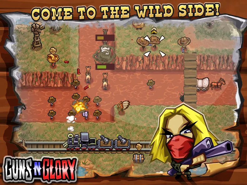 Guns'n'Glory [MOD: безлимитные деньги и боеприпасы] — Скачать бесплатно (APK) — скриншот 4