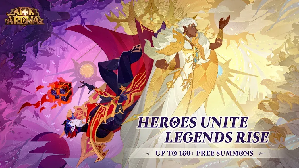 Thánh Địa AFK [MOD: безлимитные деньги и алмазы] — Скачать бесплатно (APK) — скриншот 1