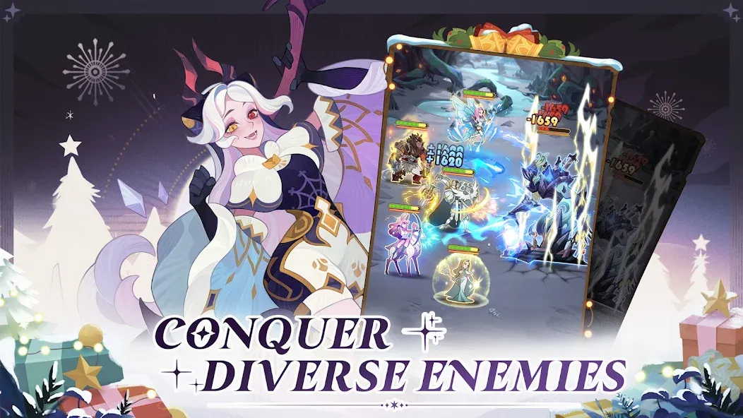 Thánh Địa AFK [MOD: безлимитные деньги и алмазы] — Скачать бесплатно (APK) — скриншот 4