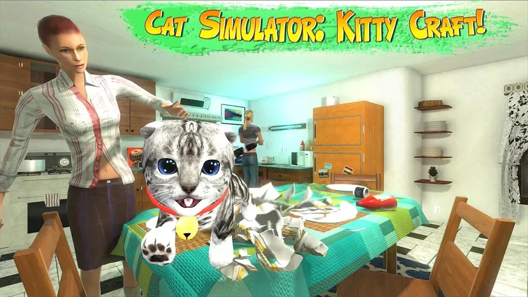 Cat Simulator : Kitty Craft [MOD: безлимитные монеты и всё открыто] — Скачать бесплатно (APK) — скриншот 1