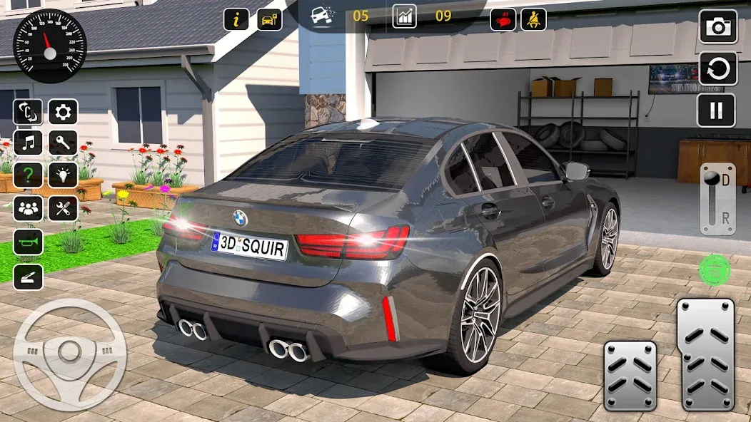 Взломанная Super Car Parking 3d Games [MOD: безлимитные деньги и все машины] на Андроид — скриншот 1