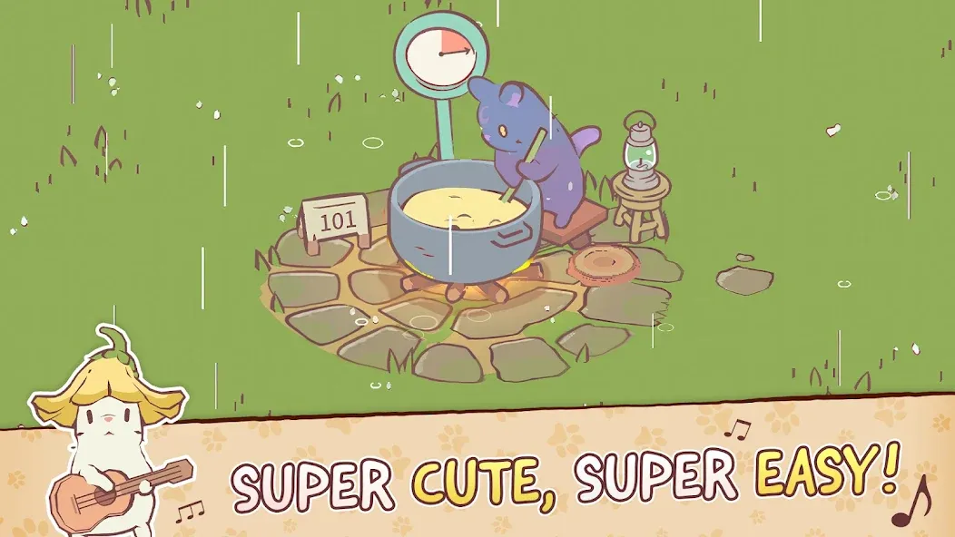 Скачать взлом Cats & Soup - Cute Cat Game [MOD: много денег и ресурсов] — скриншот 1