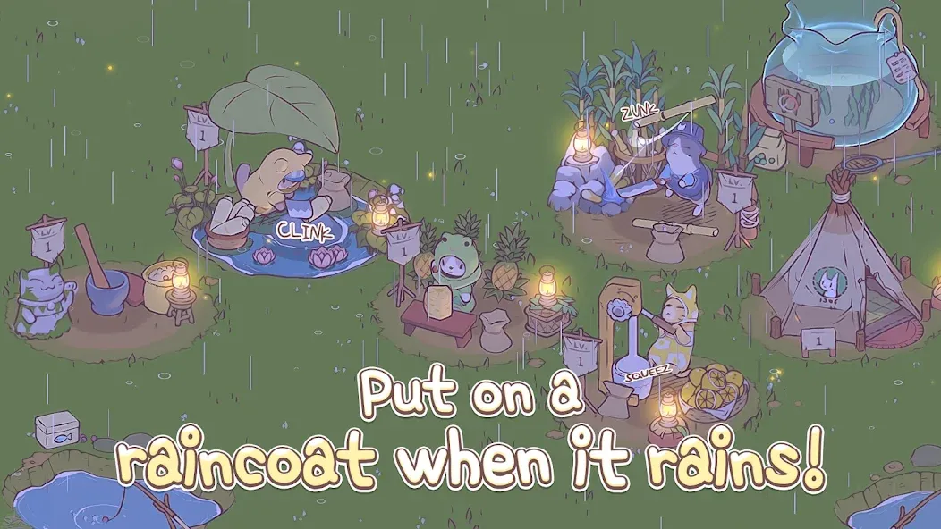 Скачать взлом Cats & Soup - Cute Cat Game [MOD: много денег и ресурсов] — скриншот 4