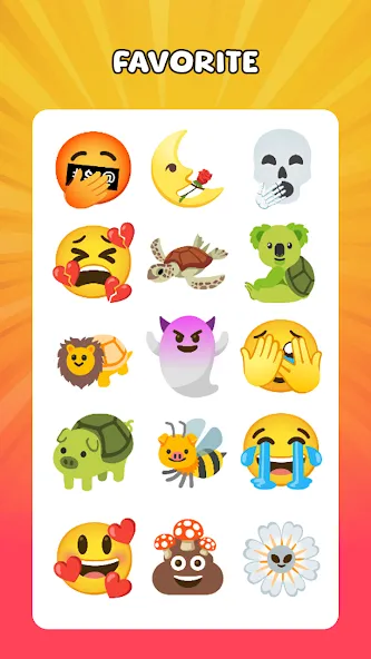 Emoji Mix: DIY Mixing [MOD: безлимитные монеты и все эмодзи] (Бесплатно / APK) — скриншот 3