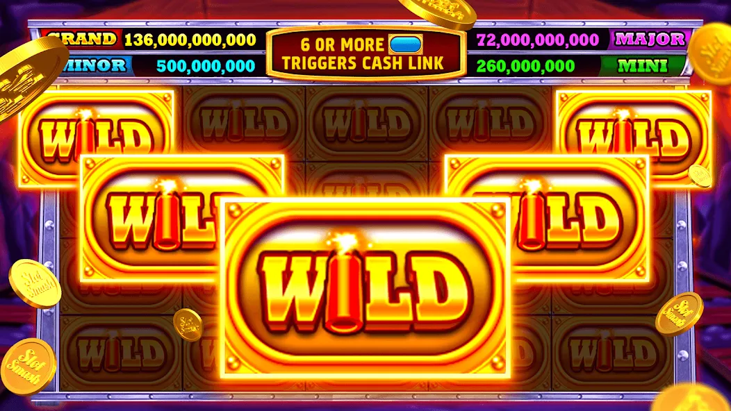 Скачать Slotsmash™ - Casino Slots Game [MOD: безлимитные монеты и бонусы] на телефон — скриншот 3