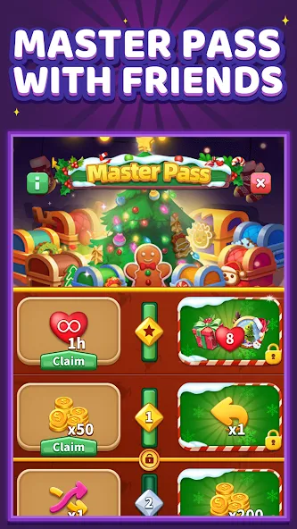 Tile Master 3D® - Triple Match [MOD: безлимитные монеты и все уровни] — Скачать бесплатно (APK) — скриншот 4