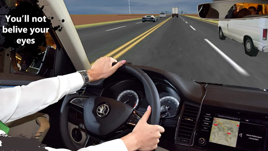 Скачать Highway Traffic Car Racer [MOD: безлимитные деньги и все машины открыты] — скриншот 3