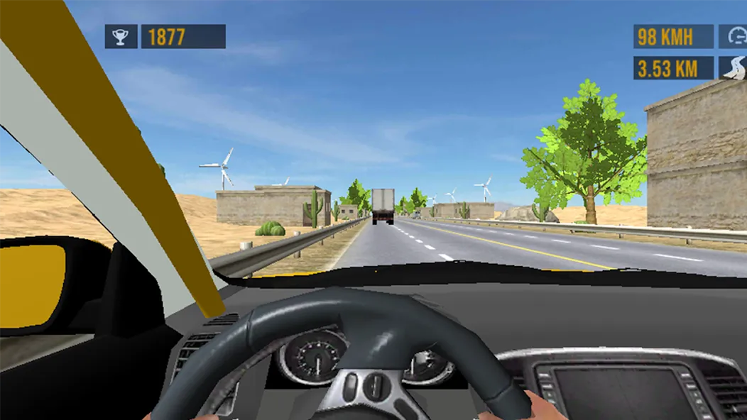 Скачать Highway Traffic Car Racer [MOD: безлимитные деньги и все машины открыты] — скриншот 4
