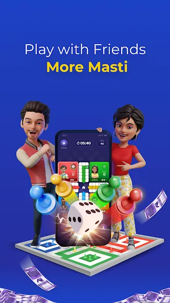 Play Ludo Game Online Win Cash [MOD: выигрыш реальных денег без ограничений] последняя версия — скриншот 2