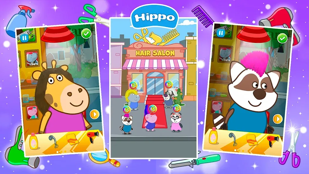 Скачать взлом Hair Salon: Fashion Games [MOD: безлимитные деньги и все предметы открыты] — скриншот 1